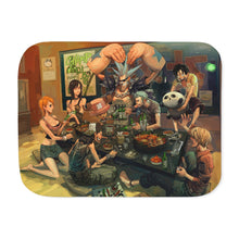 Load image into Gallery viewer, Anime One Piecer Sherpa Blanket
