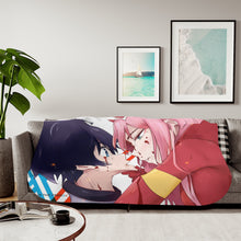 Load image into Gallery viewer, Anime Darling in the FranXX Sherpa Blanket
