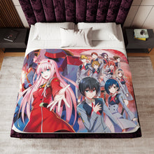 Load image into Gallery viewer, Anime Darling in the FranXXr Sherpa Blanket
