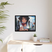 Load image into Gallery viewer, Your Name. Canvas Framed Art Print
