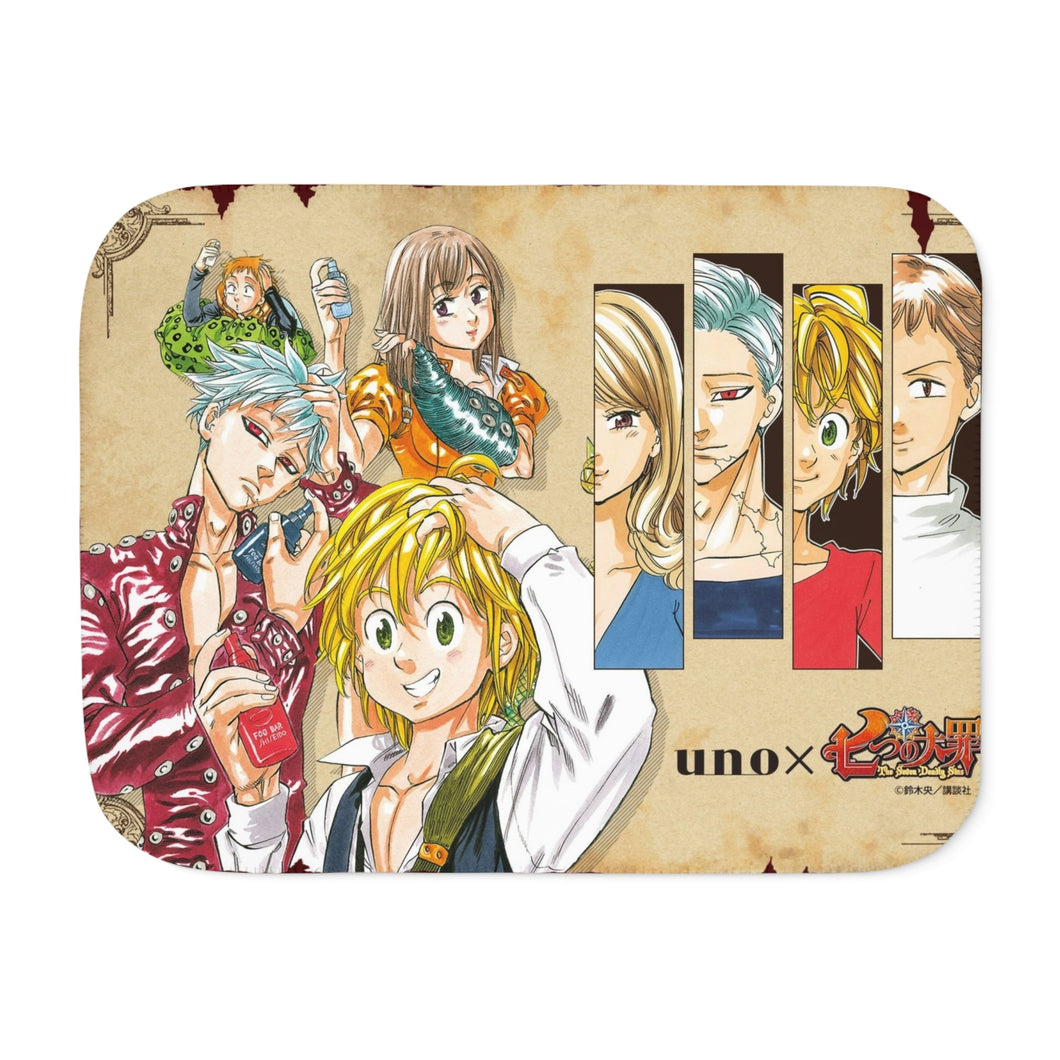 Anime The Seven Deadly Sins Sherpa Blanket