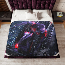 Load image into Gallery viewer, Anime Neon Genesis Evangelion Sherpa Blanket
