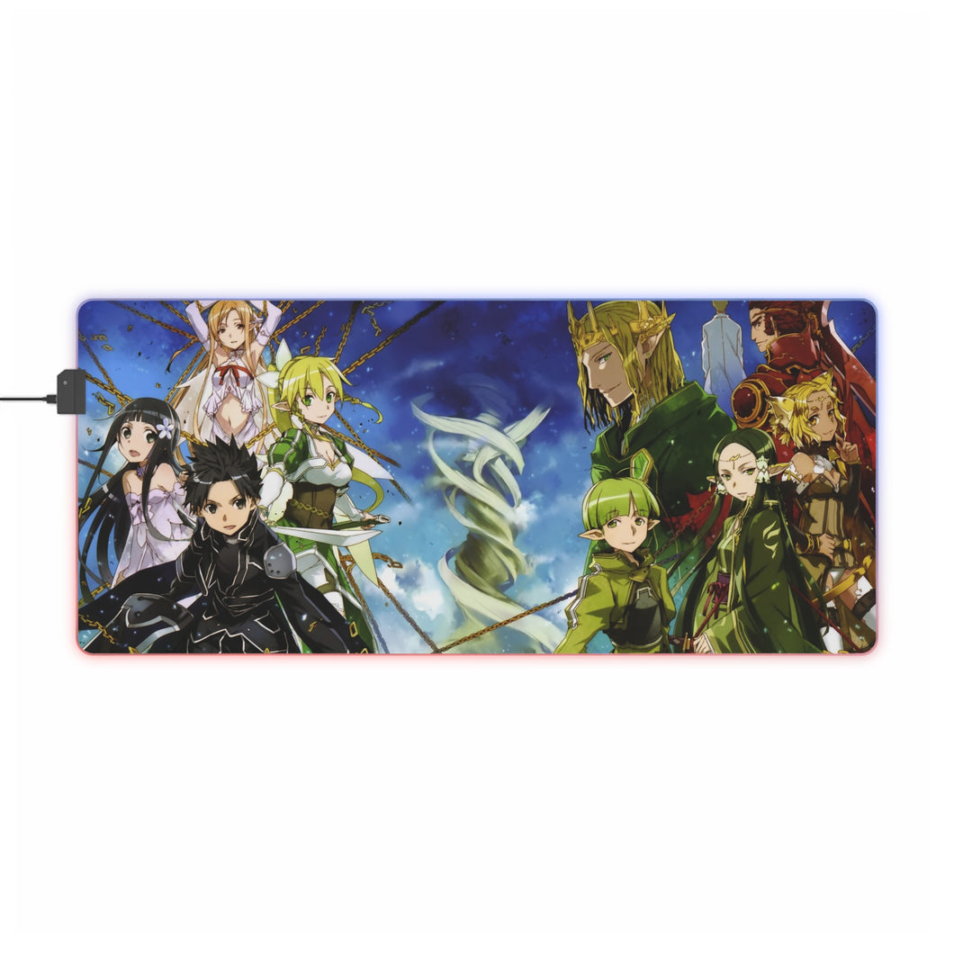 Sword Art Online RGB LED Mouse Pad (Desk Mat)