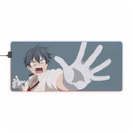 Rokudenashi Majutsu Koushi To Akashic Records Glenn Radars RGB LED Mouse Pad (Desk Mat)