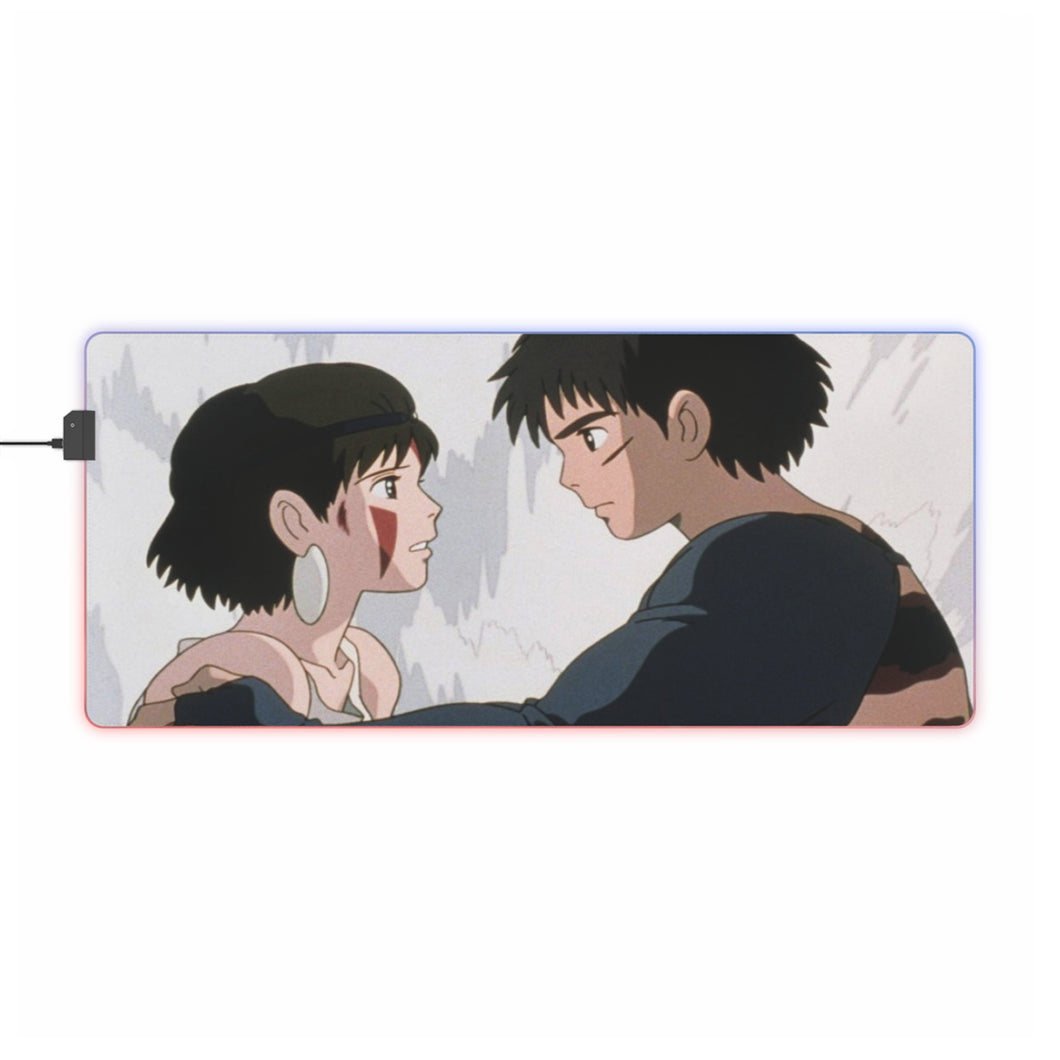 Princess Mononoke RGB LED Mouse Pad (Desk Mat)