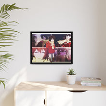 Load image into Gallery viewer, Anime ERASED Canvas Framed Art Print

