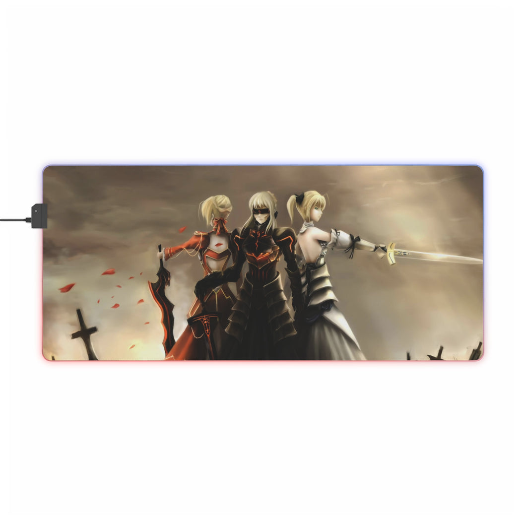 Fate/Stay Night RGB LED Mouse Pad (Desk Mat)