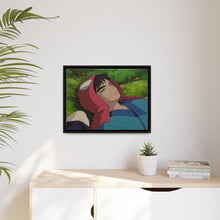 Load image into Gallery viewer, Anime Princess Mononoker Canvas Framed Art Print

