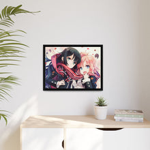 Load image into Gallery viewer, My Teen Romantic Comedy SNAFU Yukino Yukinoshita, Yui Yuigahama Canvas Framed Art Print
