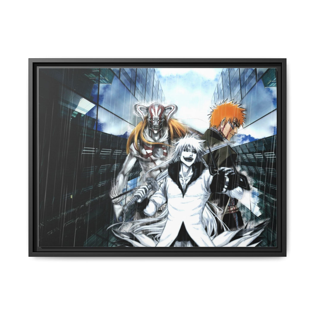 Bleach Ichigo Kurosaki Canvas Framed Art Print