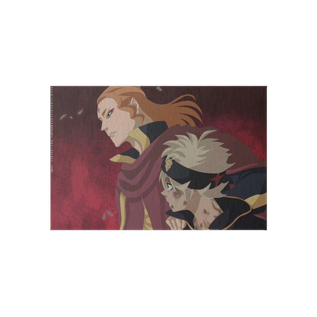 Black Clover Asta Rug