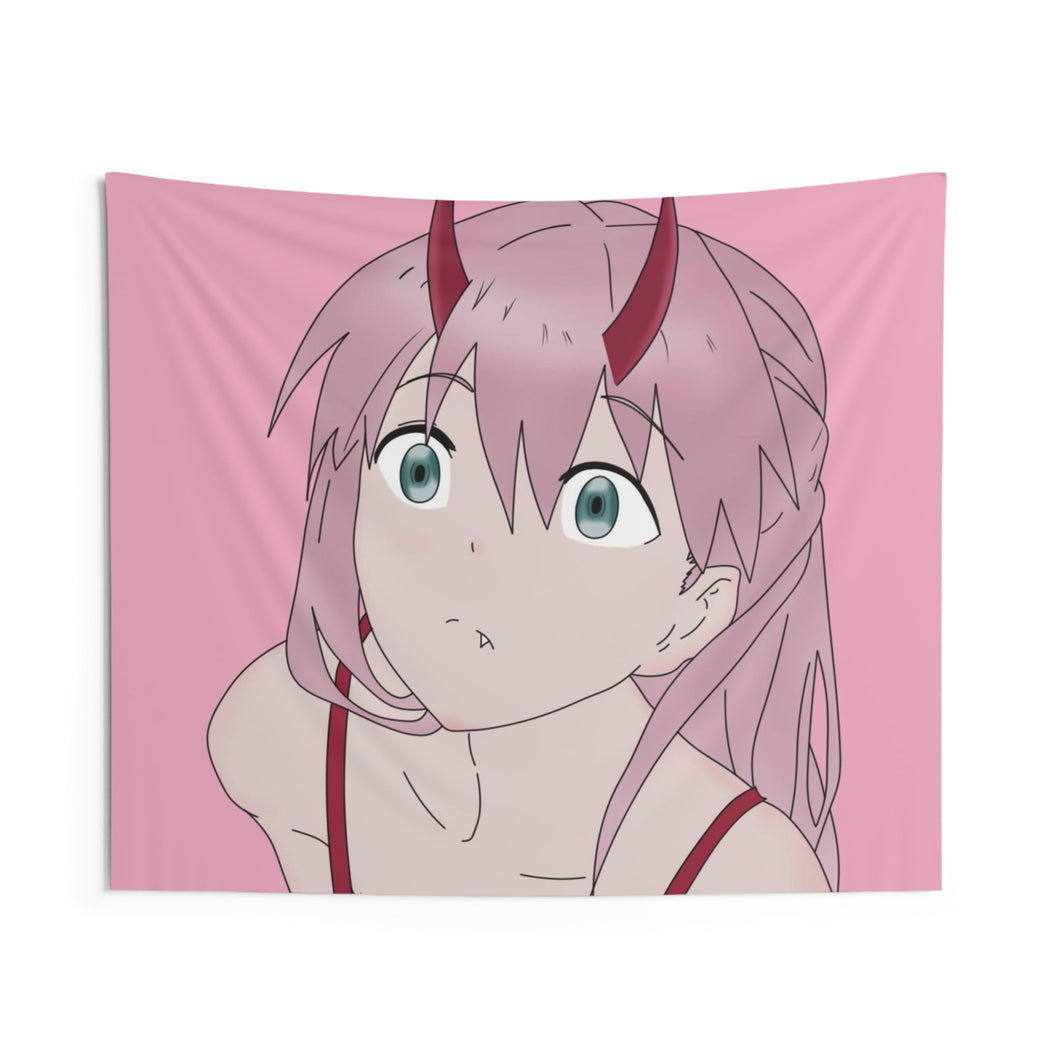Zero Two Indoor Wall Tapestry