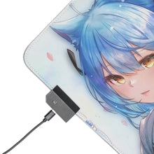 Load image into Gallery viewer, Yukihana Lamy RGB LED Mouse Pad (Desk Mat)
