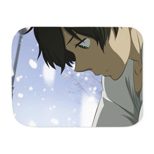 Load image into Gallery viewer, Hōtarō Oreki looking down Sherpa Blanket
