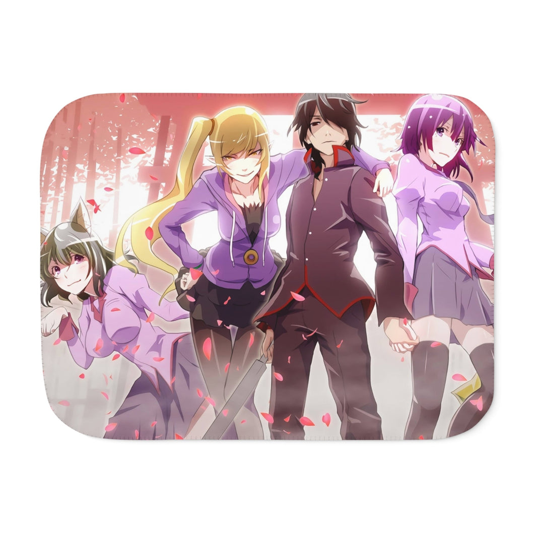 Monogatari(Series) Sherpa Blanket