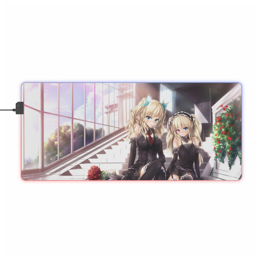 Boku Wa Tomodachi Ga Sukunai Sena Kashiwazaki, Kobato Hasegawa RGB LED Mouse Pad (Desk Mat)