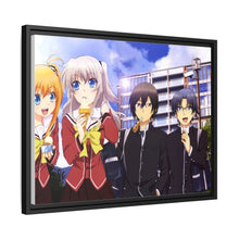 Load image into Gallery viewer, Charlotte Nao Tomori, Joujirou Takajou, Yusa Kurobane Canvas Framed Art Print
