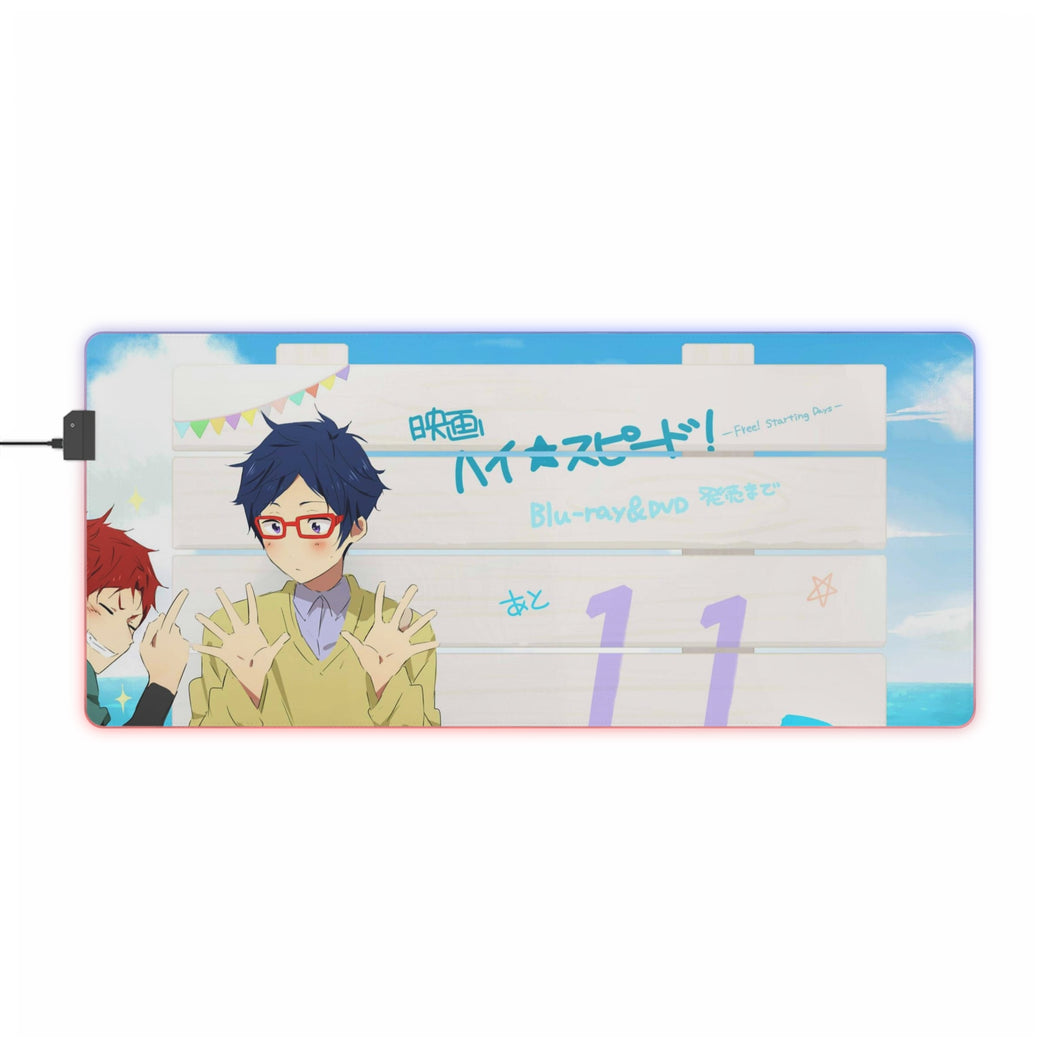 Free! RGB LED Mouse Pad (Desk Mat)