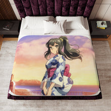 Load image into Gallery viewer, Rascal Does Not Dream of Bunny Girl Senpai Sherpa Blanket
