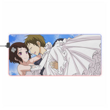 Load image into Gallery viewer, Satoshi Fukube Wedding RGB LED Mouse Pad (Desk Mat)
