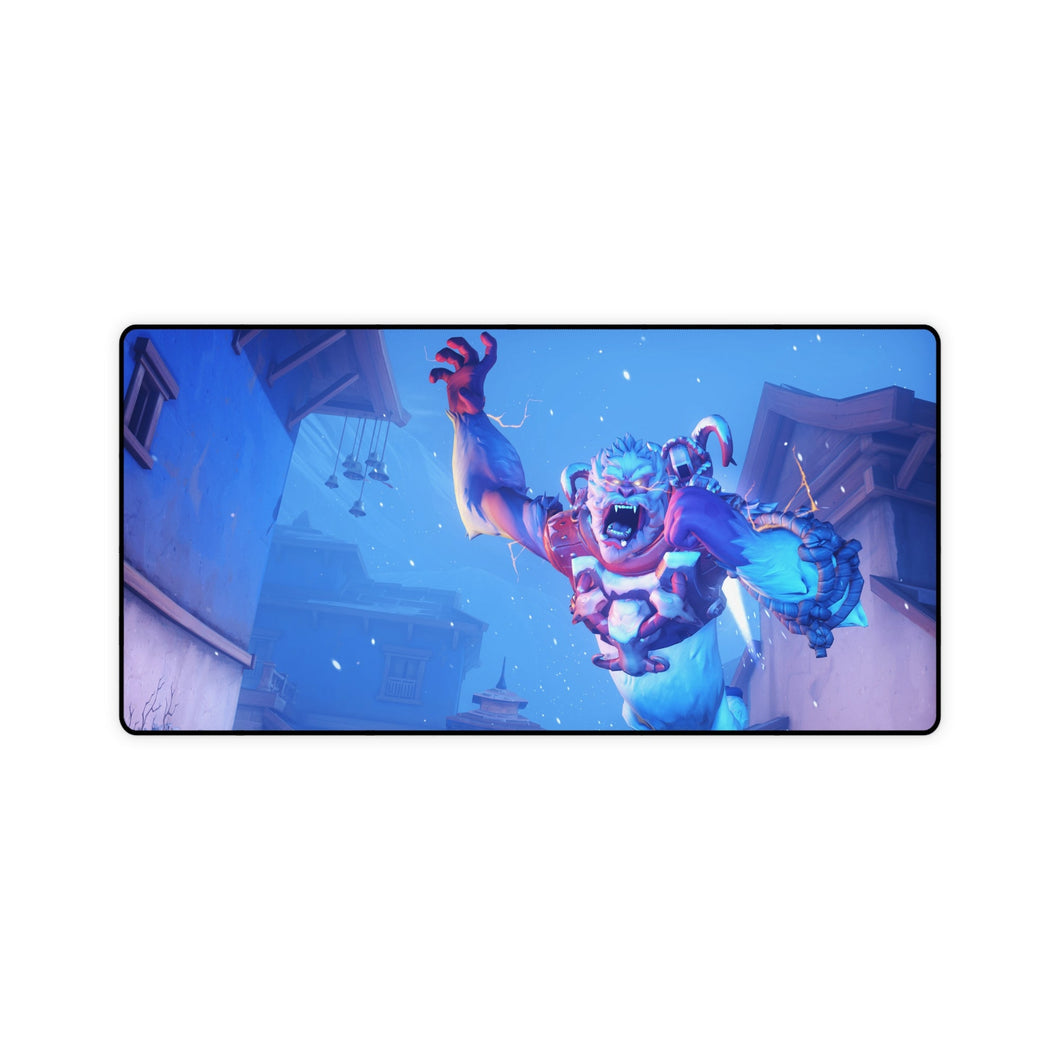 Overwatch Winter Wonderland Winston Primal Rage Mouse Pad (Desk Mat)