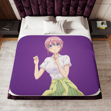 Load image into Gallery viewer, Ichika Nakano from 5-Toubun no Hanayome Sherpa Blanket
