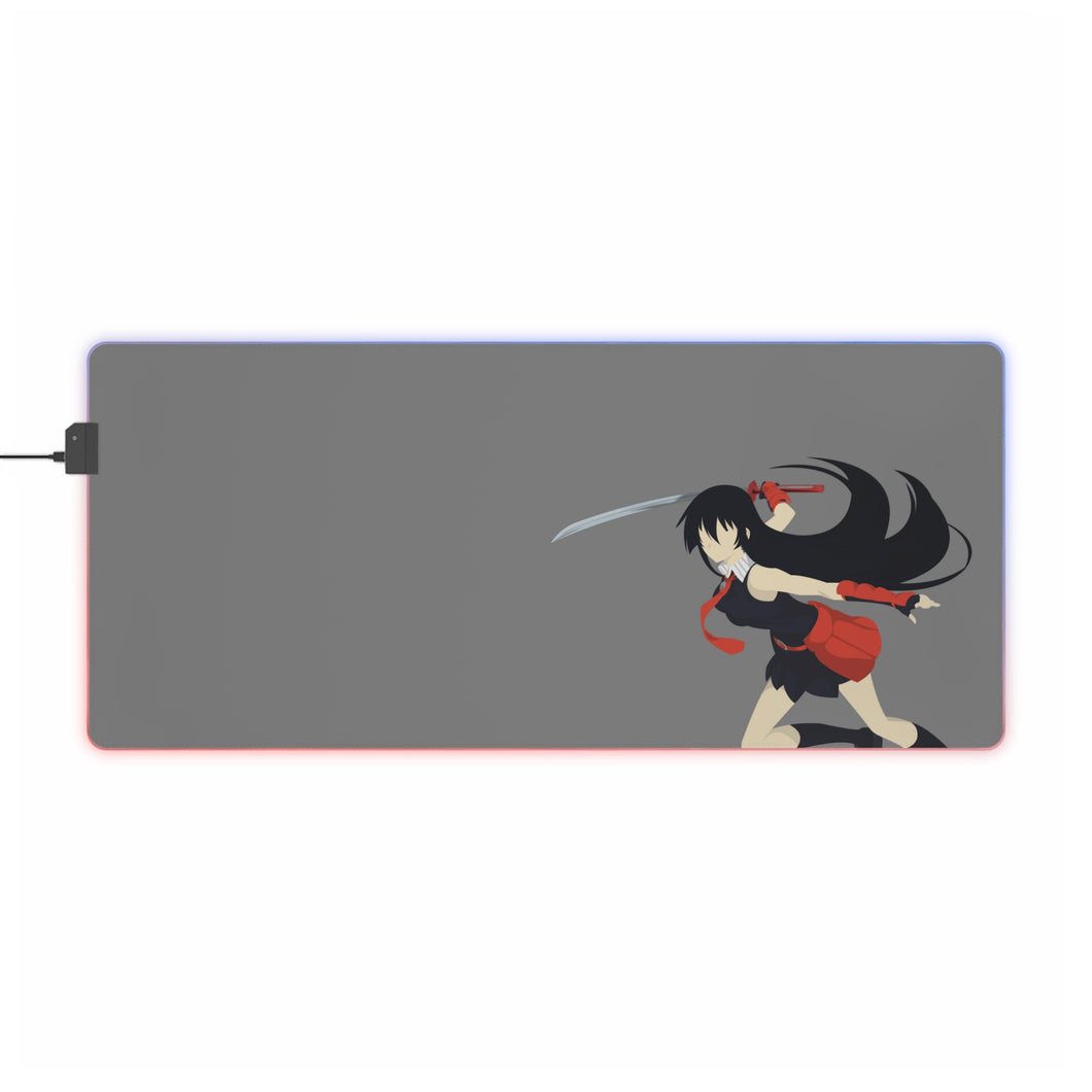 Akame Ga Kill (Akame) RGB LED Mouse Pad (Desk Mat)