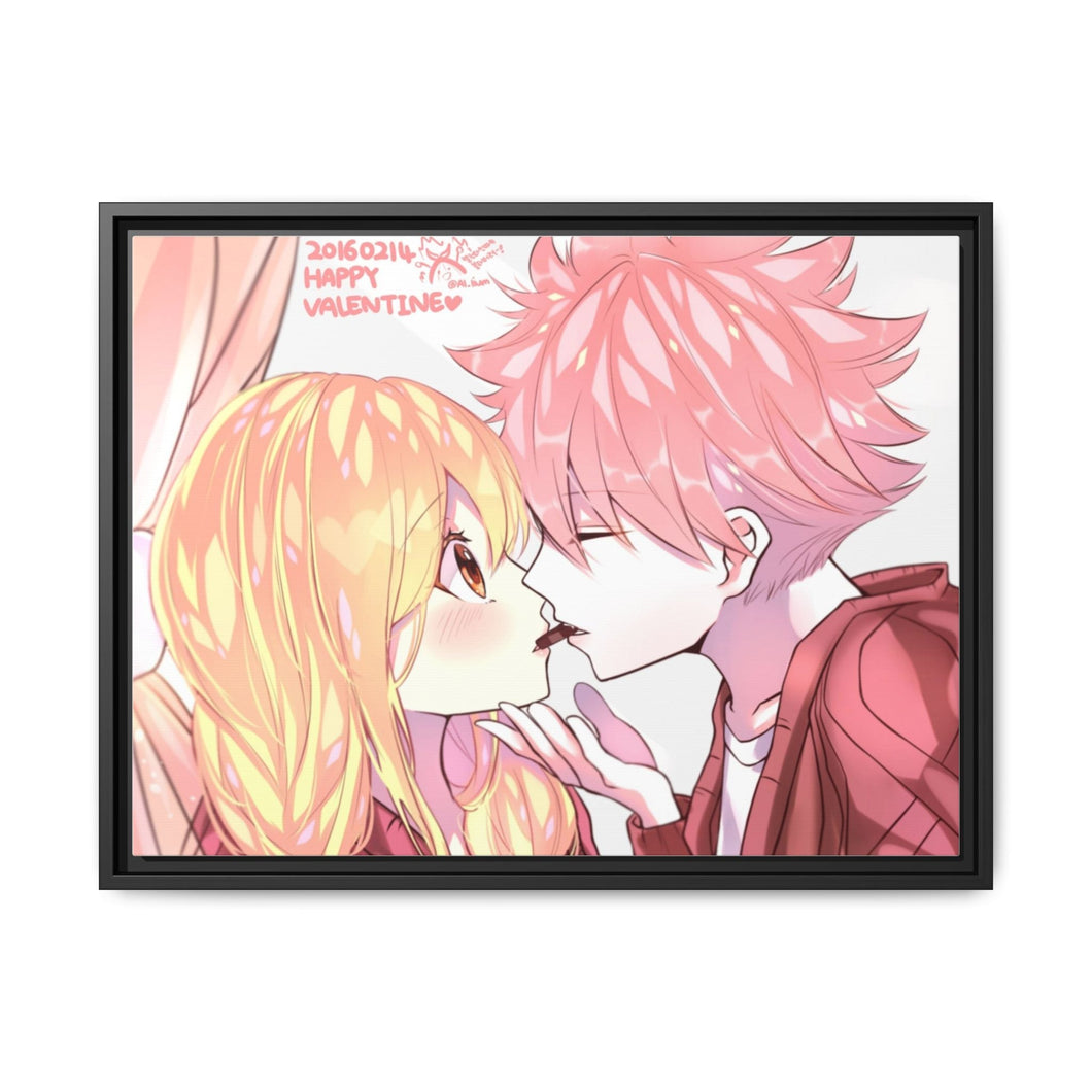 Anime Fairy Tail Canvas Framed Art Print