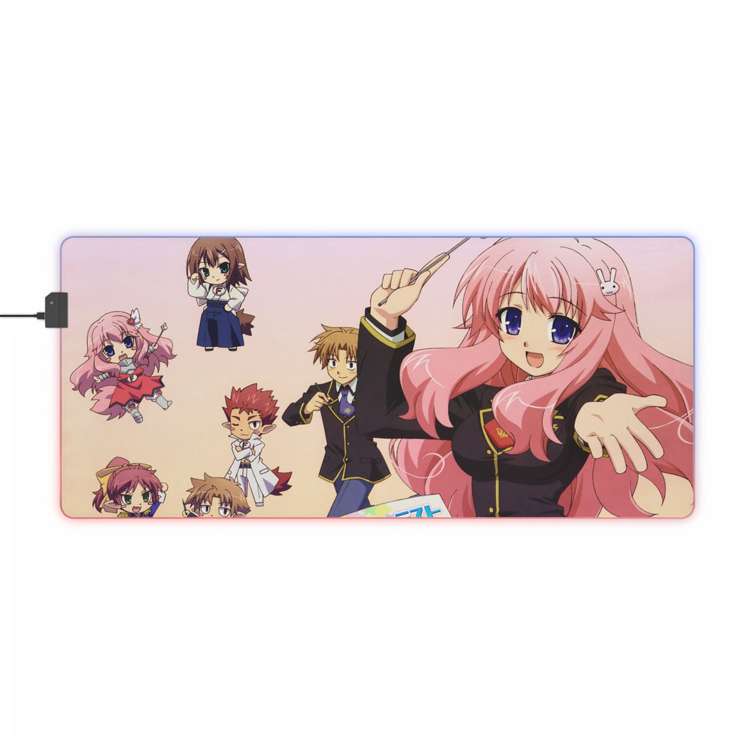 Baka And Test RGB LED Mouse Pad (Desk Mat)