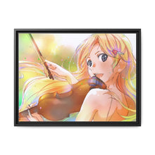 Load image into Gallery viewer, Kaori Miyazono Canvas Framed Art Print
