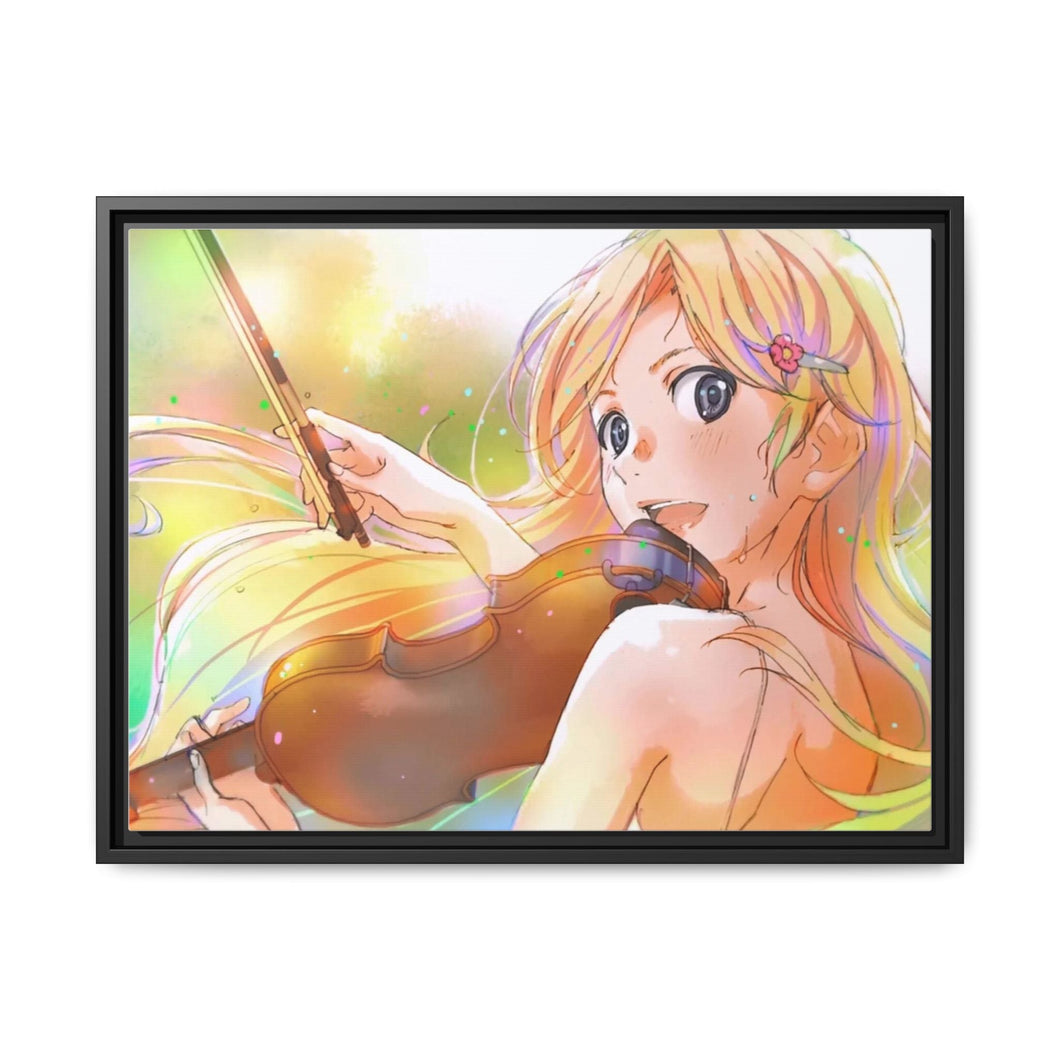 Kaori Miyazono Canvas Framed Art Print