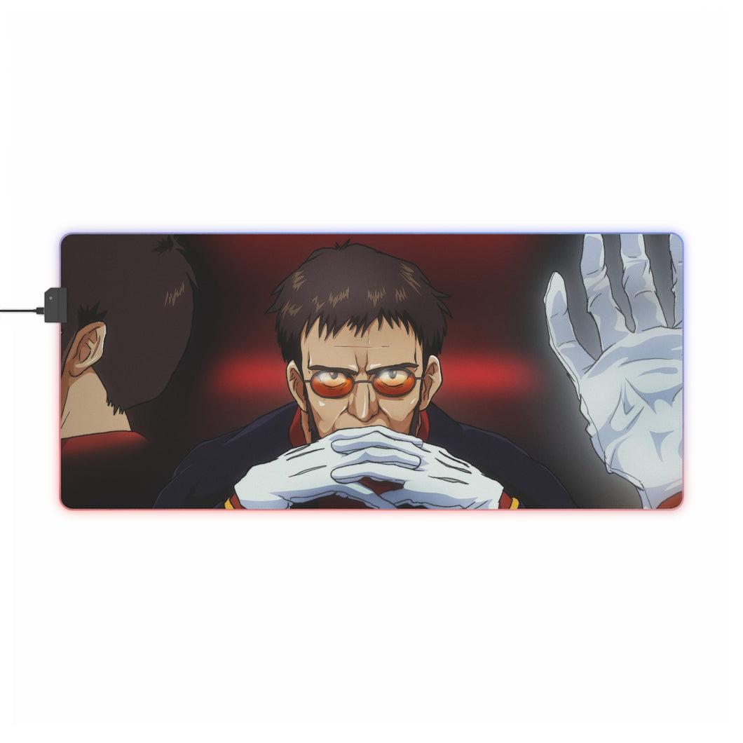 Neon Genesis Evangelion RGB LED Mouse Pad (Desk Mat)