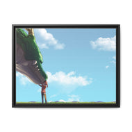 Anime Miss Kobayashi's Dragon Maid Canvas Framed Art Print