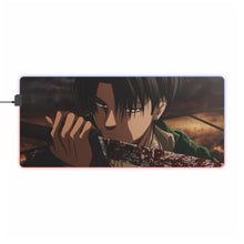 Load image into Gallery viewer, Levi Ackerman RGB LED Mouse Pad (Desk Mat)
