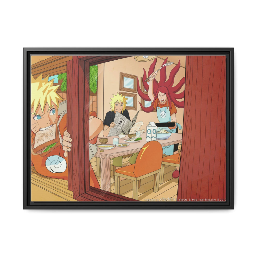 Anime Naruto Canvas Framed Art Print