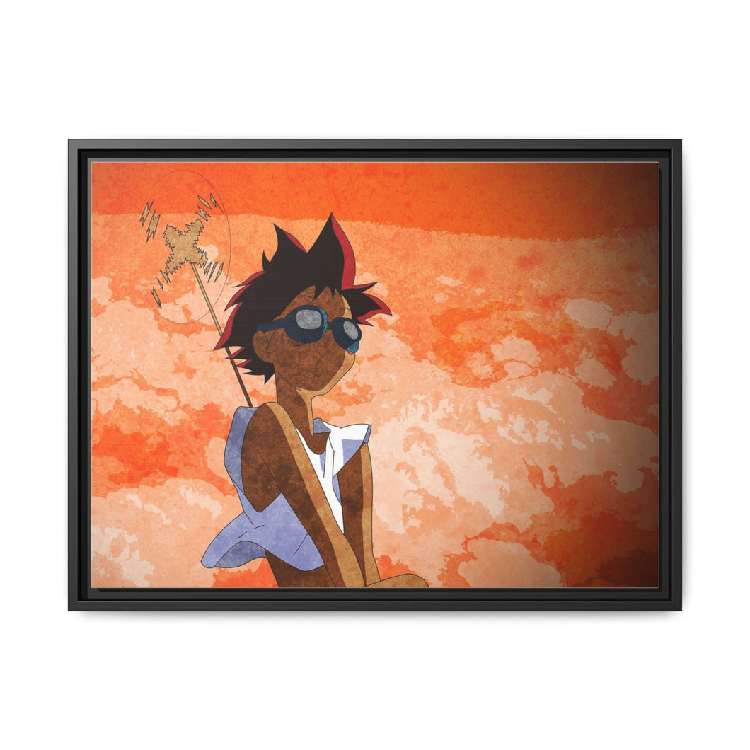 Anime Cowboy Bebop Canvas Framed Art Print