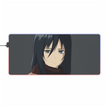 Load image into Gallery viewer, Mikasa Ackerman RGB LED Mouse Pad (Desk Mat)
