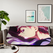 Load image into Gallery viewer, Anime Food Wars: Shokugeki no Soma Sherpa Blanket
