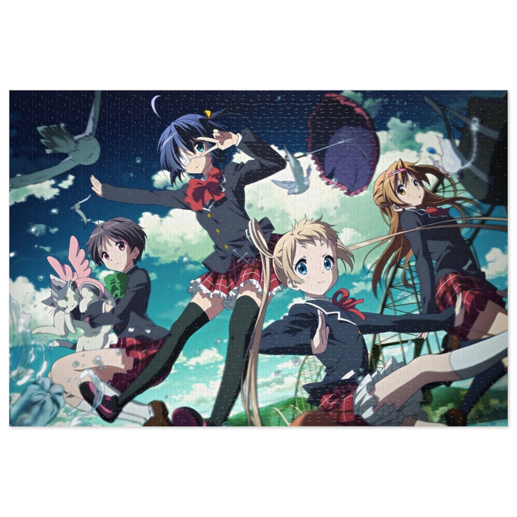 Love, Chunibyo & Other Delusions Rikka Takanashi, Sanae Dekomori, Shinka Nibutani, Kumin Tsuyuri Jigsaw Puzzle