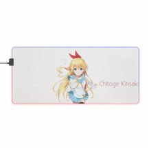 Load image into Gallery viewer, Nisekoi Chitoge Kirisaki RGB LED Mouse Pad (Desk Mat)

