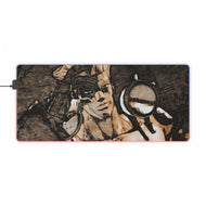Anime Jojo's Bizarre Adventure RGB LED Mouse Pad (Desk Mat)