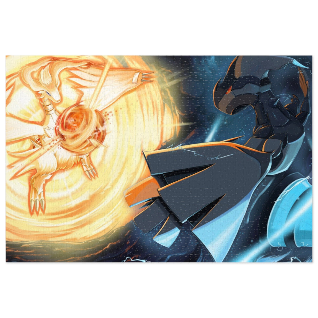 Reshiram Vs Zekrom Jigsaw Puzzle