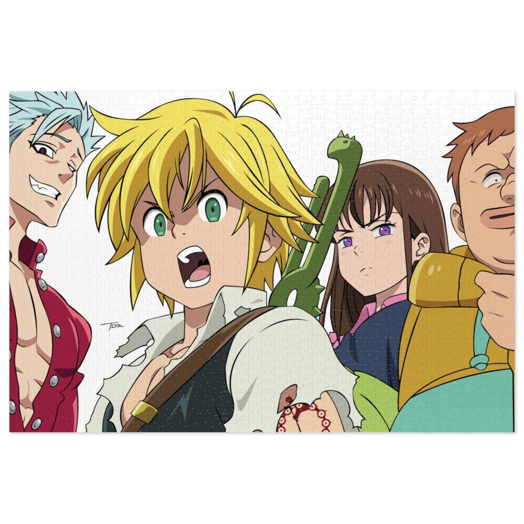Anime The Seven Deadly Sins Jigsaw Puzzle