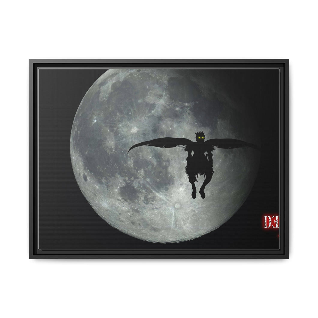 Anime Death Note Canvas Framed Art Print
