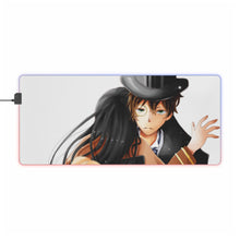 Load image into Gallery viewer, Eru Chitanda  And  Hōtarō Oreki Hugging RGB LED Mouse Pad (Desk Mat)
