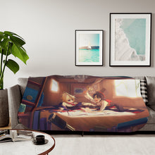 Load image into Gallery viewer, Anime Seraph of the Endr Sherpa Blanket
