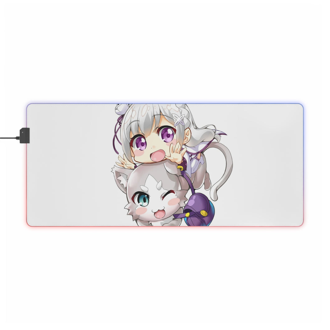 Anime Re:ZERO -Starting Life in Another World- RGB LED Mouse Pad (Desk Mat)