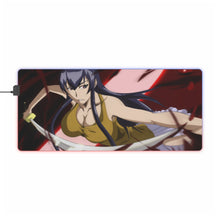 Load image into Gallery viewer, Busujima Saeko RGB LED Mouse Pad (Desk Mat)
