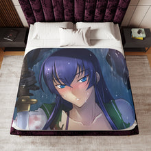 Load image into Gallery viewer, Highschool Of The Dead Sherpa Blanket
