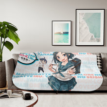 Load image into Gallery viewer, My Teen Romantic Comedy SNAFU Hachiman Hikigaya, Komachi Hikigaya Sherpa Blanket
